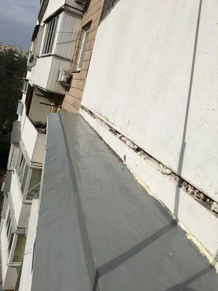 Гідроізоляція балкона рідкою гумою